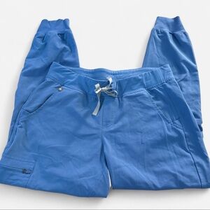 Figs Blue Drawstring Scrub Pants